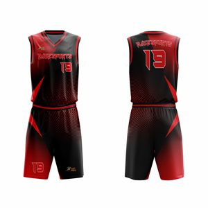 เครื่องแบบบาสเก็ตบอลทีมกีฬากลางแจ้งชุดบาสเก็ตบอลพิมพ์ซับลิเมชันตามสั่ง - Product Image 5