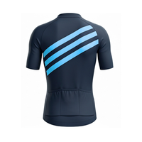 Maillot de cyclisme unisexe pour adultes, haute performance, séchage rapide, respirant - 100% polyester, options personnalisables