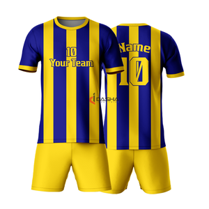 Uniforme de football personnalisé de haute qualité sublimé maillot de football de football 2024 vente en gros vêtements de sport respirants par sublimation - Product Image 3