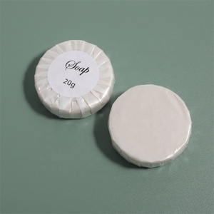 Jabón Desechable Circular con Logotipo Personalizado, Jabón de Viaje para <span class=keywords><strong>Hotel</strong></span>, Mini Jabón Portátil Hidratante para Limpieza Básica del Cuerpo y Manos - Product Image 2