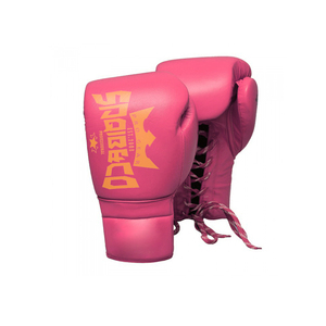 Couleur personnalisée 12 Oz Gants de boxe adulte professionnel lacets en cuir Logo personnalisé Gants de boxe Gants de boxe en cuir - Product Image 1