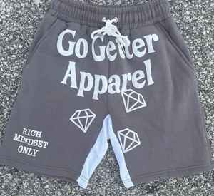 Pantalon de jogging unisexe vierge personnalisé pour l'été, avec impression 3D en relief et flocage, pour homme, décontracté, taille élastique, respirant, en polyester/coton - Product Image 4