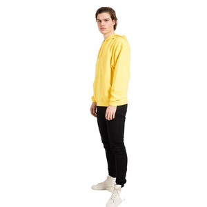 Vente en gros de sweat à capuche uni pour hommes pull en molleton de coton sweat à capuche doux et chaud pour l'hiver logo personnalisé OEM ODM fourniture en usine - Product Image 3