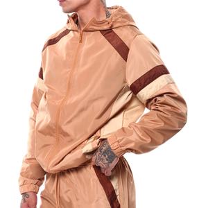 Conjunto Deportivo para Hombre, Estilo Urbano, con Capucha, Cortavientos, Ligero, Ecológico, Personalizable, Chándal para Correr 2026 - Product Image 2