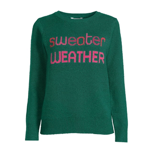 2024 Offre Spéciale chandails pour femmes de qualité supérieure conception personnalisée élégant grande taille col en V Slim Fit pull pull pour les femmes - Product Image 4