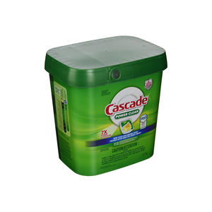 Cascade Complete Actionpacs Pack 90 Capsules de détergent lave-vaisselle jetables écologiques Parfum pomme Solide Liquide Poudre US - Product Image 6