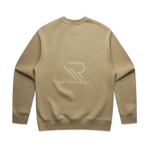 เสื้อสเวตเชิ้ตคอกลมผู้ชาย ผ้าฝ้าย 100% ปักโลโก้ตามสั่ง ขายส่งสำหรับฤดูหนาว - Product Image 2