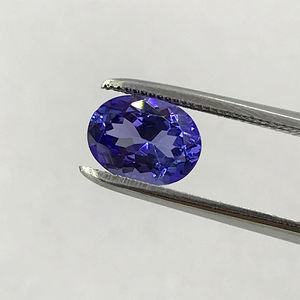 Pierres précieuses de tanzanite d'excellente qualité certifiées Pierres à facettes ovales brutes et polies - Product Image 5