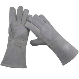 Gants de soudage design Gants de travail d'hiver avec cuir de vache fendu - Product Image 4