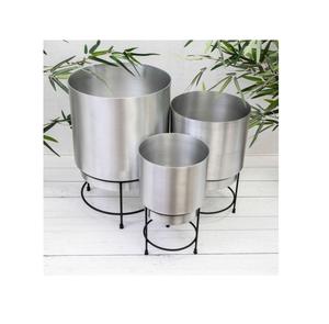 Élégance Jardinières Décoratives Plantes Pot Herbes Conteneur Jardinières En Métal En Gros Accessoires De Jardin Au Prix Le Plus Bas - Product Image 2