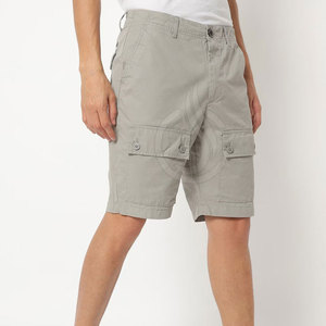 High Quality 100% Cotton Solid <b>Cargo</b> <b>Shorts</b> for Men <b>Lightweight</b> Breathable Eco-Friendly Design for Summer Outdoor Casual - Product Image 3