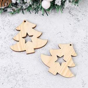 <b>wood</b> <b>christmas</b> <b>tree</b> ornaments <b>wood</b> carving <b>christmas</b> <b>tree</b> decoration - Product Image 3