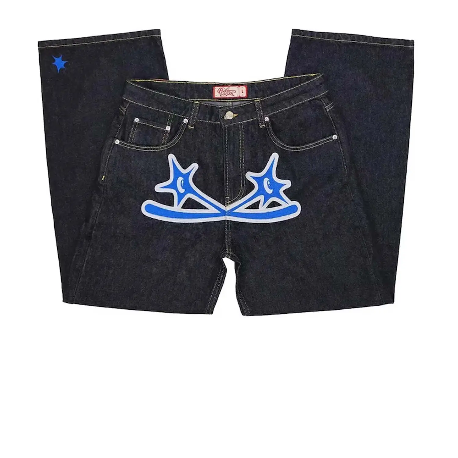 夏のメンズカジュアルジーンズパンツ100% 竹繊維黒とグレーのデニム日本スタイルOEMズボン卸売服