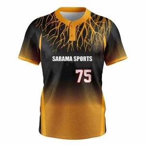 Uniformes de baseball durables, vêtements d'équipe à séchage rapide, uniformes de baseball personnalisés, pas de MOQ, prix d'usine - Product Image 2