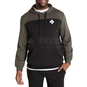 OEM Custom Logo Light Weight Men's <b>Hoodie</b> <b>Plain</b> Oversized 100% Cotton Material for Winter Wholesale Rate - Product Image 1