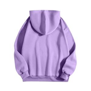 Men's 100% Cotton <b>Thermal</b> <b>Hoodies</b> & Sweatshirts Pullover Style with Embroidered & Flocked 3D Design Loose Fit MOQ 2-10 - Product Image 2
