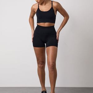 Soutien-gorge de sport pour femme, couleur unie, design de bretelles, léger, vêtements de sport, soutien-gorge de sport pour femme - Product Image 5