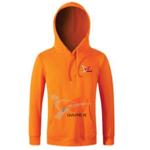 คุณภาพสูงที่กําหนดเองการพิมพ์โลโก้ผู้ชายเสื้อสวมหัว Hoodie วัสดุที่กําหนดเองยืดหยุ่นผู้ชายเสื้อสเวตเตอร์ Hoodie - Product Image 3