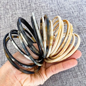 กำไลข้อมือทำจากเขาควาย เป็นมิตรกับสิ่งแวดล้อม ขนาดสั่งทำได้ งานแฮนด์เมด - Product Image 3