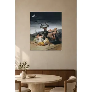 Impression sur toile Fida Goya Witches' Sabbath Under the Crescent Moon - Product Image 5
