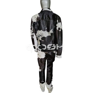 Conjunto de Cuero con Pelo de Vaca con Pantalón y Chaqueta, Proveedor de Pakistán - Product Image 4