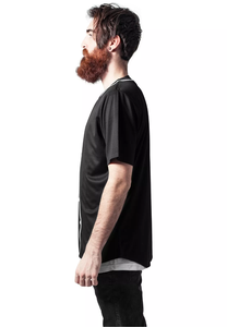 เครื่องแบบเสื้อเบสบอลตาข่ายขนาดใหญ่พิเศษผ้าระบายความร้อนปักลาย - Product Image 4