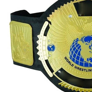 Cinturón de Campeonato de Lucha Libre de Cuero de Alta Calidad Hecho a Medida, Ecológico, Duradero, Hecho en Pakistán, Nuevo en Existencia - Product Image 5