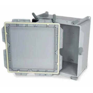 KRALOY IP65 Boîtier étanche en ABS et aluminium avec pieds de montage 12x12x6 278309 - Product Image 1