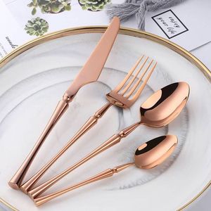 Juego de Cubiertos de Metal Premium con Acabado Elegante, Ideal para Diseñadores de Interiores y Requisitos de Estilo de Cocina Moderna - Product Image 5