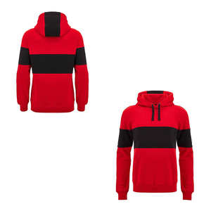 Poliéster Algodón CVC Street Fashion Oversized Fit Sudadera con capucha Estilo desgastado Tela gruesa Sudaderas con capucha para hombre Sudaderas - Product Image 1