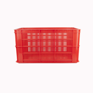 <strong>Stackable</strong> Storage <strong>Crates</strong> High Quality <strong>Plastic</strong> Vented <strong>Crate</strong> for Food Fruits Vegetable Logistics Storage Box - Product Image 3