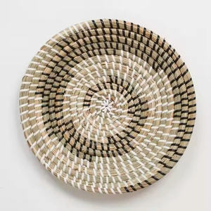 Juego de cestas de pared de algas marinas sofisticadas de 3 piezas para decoración del hogar Eleve su espacio con un nuevo aspecto - Product Image 2