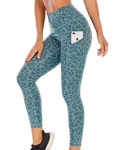 กางเกงโยคะเอวสูงสำหรับผู้หญิงกางเกงออกกำลังกายยกสะโพกกางเกงรัดรูปสำหรับออกกำลังกายมีกระเป๋าข้างกำหนดได้เอง2025 - Product Image 1