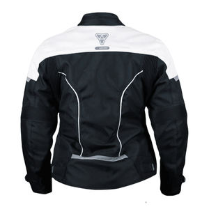 Veste de moto en tissu de haute qualité unisexe, homologuée CE, imperméable, avec protections amovibles, aérations, grandes tailles - Product Image 3