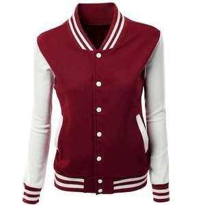 Nouvelle veste universitaire personnalisée à la mode pour femmes Fabricant professionnel Design unique Vestes universitaires pour femmes en vente - Product Image 1