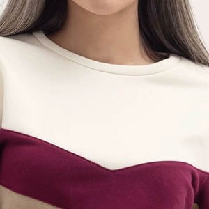 Sudadera de Algodón de Manga Larga Coreana con Logotipo Personalizado de Alta Calidad, Transpirable, para Mujer, 100% Algodón, Sudaderas con y sin Capucha de Pakistán - Product Image 5