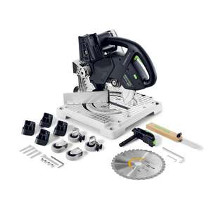 Sierra Ingletadora Compuesta Inalámbrica Festool SYMC 70 EB-Basic SYMMETRIC Sin Batería - Product Image 1