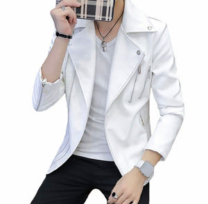 Nueva chaqueta de moto de cuero de invierno personalizada para hombre, chaqueta vaquera impermeable Reversible de alta calidad - Product Image 1