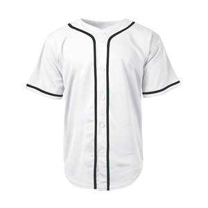 Maillot de baseball en polyester 100% sublimé, couleur personnalisée, taille plus, fabriqué au Pakistan, uniforme de baseball - Product Image 1