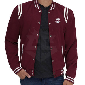 Wholesale <b>Men</b> Sporty <b>Baseball</b> Winter <b>Jacket</b> Stand Collar Front Logo Custom 2025 Low MOQ High Quality <b>for</b> Sale - Product Image 3