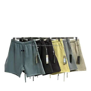 Articles Essentiels pour l'Été SS22 FW24 – Shorts en Coton de Luxe pour Hommes, Qualité Supérieure, Cordon de Serrage à la Taille, Sport Décontracté, Flocage - Product Image 6