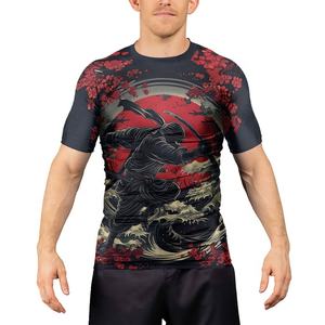 เสื้อรัดกล้ามเนื้อสำหรับฝึกซ้อมและต่อสู้ MMA ลายอนิเมะ ระบายอากาศ ป้องกันแบคทีเรีย ผลิตจากโพลีเอสเตอร์/ไนลอน ขนาดสั่งทำได้ - Product Image 5