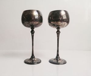 Verre à vin et à bière en acier inoxydable, qualité supérieure, fait à la main, design unique, best-seller, vaisselle en métal - Product Image 2