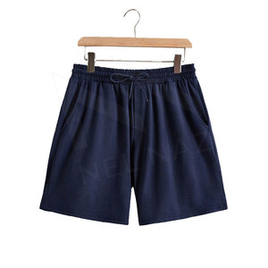 Costume pour homme Vêtements de sport en coton Fitness Jogger à manches courtes Ensemble de shorts d'entraînement Nouveau design Ensemble de shorts pour homme - Product Image 6