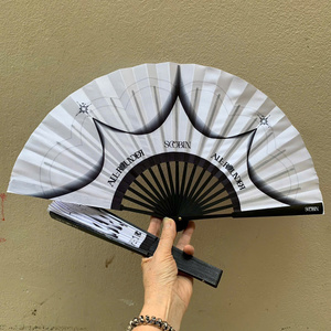 Abanico de Mano de Bambú Hecho a Mano con Estructura Estable, Adecuado para Eventos Culturales, Decoración y Mercados de Recuerdos, con Precio Competitivo - Product Image 5