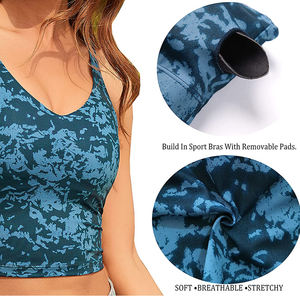 Sujetador deportivo para mujer más vendido, ropa de gimnasio de alta calidad, diseño simple y transpirable, venta al por mayor a bajo precio - Product Image 5