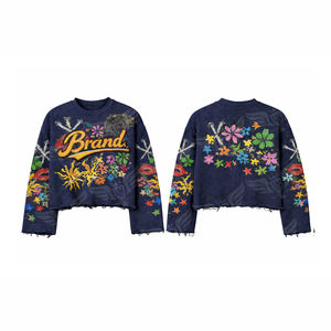 Sudadera Personalizada de Moda Unisex Vintage con Estampado de Grafiti de Llamas, Sudadera Holgada de Estilo Urbano con Gráficos Florales y de Fuego - Product Image 6