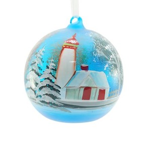 Adorno de árbol de Navidad Bola de cristal de Navidad Adorno Set 8cm 80mm 10cm Globo colgante Esferas Decoración - Product Image 6