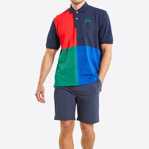 Suministro directo de fábrica Hombres Polo Camiseta Color sólido Hombres Polo Camiseta Bajo MOQ Hombres Polo Camiseta - Product Image 3