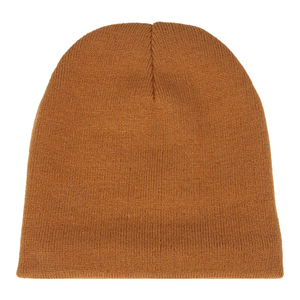 Bonnet tricoté d'hiver unisexe brodé avec logo personnalisé 100% polyester Technics solide pour hommes décontracté - Product Image 5